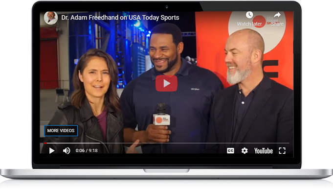 Dr. Adam Freedhand on USA Today Sports